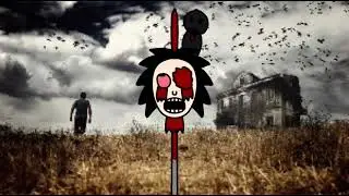 Fright spike: crow feast with snow white face and red eye - poison props 2025