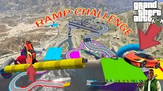 FRANKLIN ULTIMATE MAGA RAMP CHALLENGE | MR. VIP TECHNO | GTA 5 GAMEPLAY