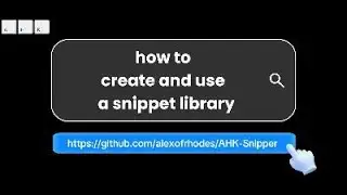 Snipper : create and use your snippet library now!
