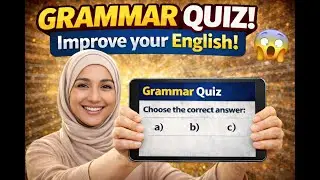 [GR005] English Grammar Quiz 🧠 | Easy or Tricky? Test Your Skills!