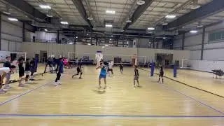 Scrimmage: Rancho Valley Volleyball 17-Black vs 15-Black