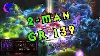 Diablo III Season 18 - 2man Greater Rift 139 (Wizard-Monk)