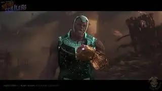 Antman and Hawkeye in infinity war thanos vitas