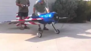Comp Arf Yak 55sp 3 meter, DA-170 engine test