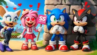 EPIC CLASH: SONIC&rsquo;S FAN GIRLS vs SECURITY HOUSE!  | Sonic The Hedgehog 3 Animation
