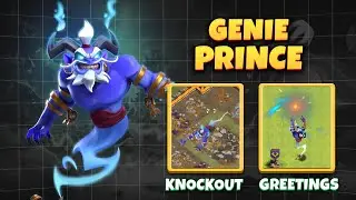 Genie Prince Skin Animation in Clash of Clans | Genie Prince Review