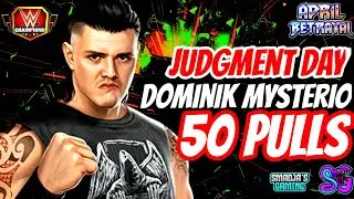 😲😱😵 The Sinful Son Judgment Day Dominik Mysterio 50 Pulls of FIRE BAYBAY!!!! / WWE Champions