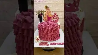 Barbie Cake🩷 #barbie #pinkcake #cakedesign #princess #ytshorts #reels #cakedecoration #cakes