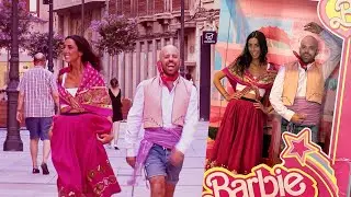 Barbie y Ken versión Feria de Albacete - Promo Visión 6 Televisión