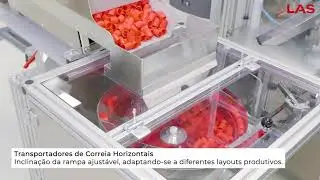LAS: sistemas de alimentação e transporte vibratórios | AMMA Automation