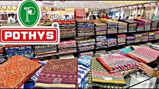 POTHYS 25%discount Cotton SAREES |Latest pure cotton|Silksarees trending Collection