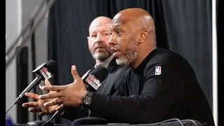 Chauncey Billups Discusses Upcoming Season, Injuries, Rookies at Media Day | Portland Trail Blazers