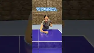 CHINA BACKHAND. Китайский накат слева #tabletennis  #tabletennistraining