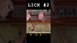 The Only 3 Pedal Steel Licks I Know for Every Gig