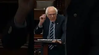 Bernie Sanders talks about wealthgap and billionaires.