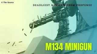 Profense M134 Minigun Weapon System #shorts The Source