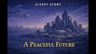 A Dreamy Bedtime Story for Deep Sleep: How Future Cities Rest at Night | Relaxing Sleep Story