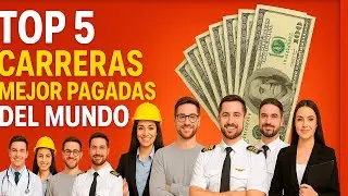 🤑 Las 5 carreras mejor pagadas en el mundo