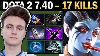 Queen of Pain Pro MID с Linkens и Dread - Dota 7.41