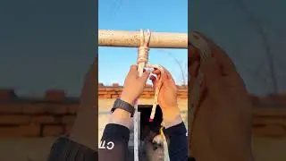 应急逃生最安全的固定绳结技巧