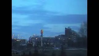 Tychy: From Day to Night timelapse