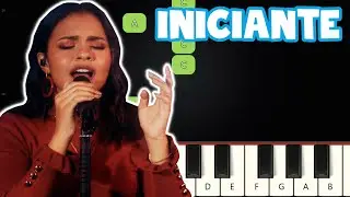 Começo, Meio e Fim - Julia Vitoria | Piano e Teclado Iniciante | Nível Fácil