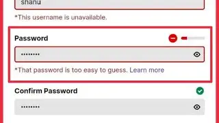 Twitch Account Password Create Problem Solve