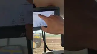 Alterando a largura do implemento no gps Topcon