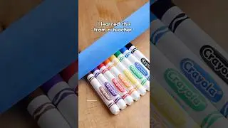 Use tape for this clever hack and never lose a marker lid! 🙌🏼 #teacherhacks #momhacks