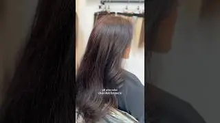 All over color, chocolate brunette. My client came in with virgin hair&mdash; a rarity nowadays