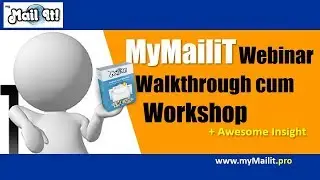 myMailit Webinar Walkthrough | my Mailit Webinar Workshop | Howto Increase Email Deliverability Rate