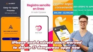 🚨Attention all iPhone and Android users warned to delete 17 dangerous apps now🔥