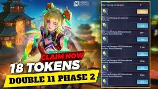 DOUBLE 11 WISH TOKENS PHASE 2 / GET YOUR FREE SKIN TODAY😍 DONT MISS🔥