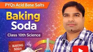PYQ | Baking soda | Sodium Hydrogen carbonate | Washing soda | Class 10th Science | 