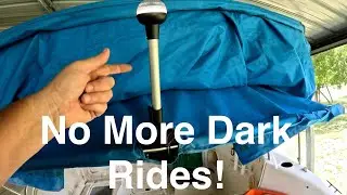 Replace Your Stern Light in Minutes (Hurricane Boat DIY)