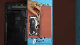 Google pixel 6a screen replaced #shorts #shortsfeed #googlepixel6a #viralvideo #repair #trendingsong