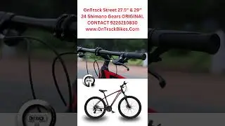 OnTrack Street 27.5&rdquo; & 29&rdquo; MTB / Original Shimano altus 24speed gears at 17500₹ Only