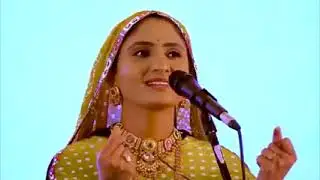 Live performance at Rajkot vibrant Gujarat in presentce of pm modi /Geeta Rabari 