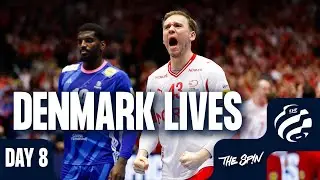 EHF EURO Day 8: Denmark survives the clash of titans | The Spin: We talk handball