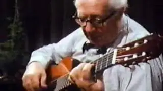 Andres Segovia: J.S.Bach-Saraband and Gavotte en Rondeau