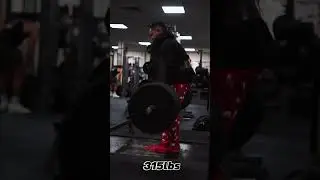 370lbs deadlift Pr at 141lbs 😮‍💨🐐 