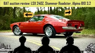 Bring a Trailer review: Stammer Roadster, LSX454 powered 240Z, SD455 Trans Am, Yenko Camaro GTO