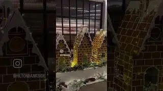 Step Into a Winter Wonderland at Hilton London Bankside #shorts #festiveseason