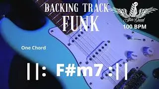 Backing Track Funk One Chord in F#m7