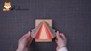 Making Tutorial | Kokorosa Dies | Cutting Dies | Cutting Dies with Foldable Christmas Tree