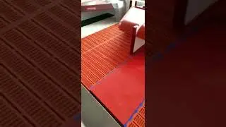 Plastic slat floor for pig farm