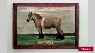 Antique American Country style (20th Cent) oil painting