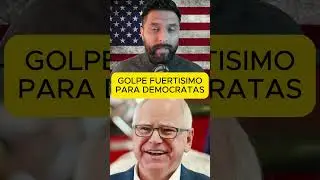 GOLPE FUERTISIMO PARA DEMOCRATAS #shorts #trump #democratas #timwalz