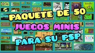 PAQUETE DE 50 JUEGOS MNIS PARA PSP 2018 | MEGA