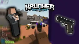 AUTO PISTOL broken?? | krunker io 1v1 ranked
